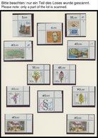 SAMMLUNGEN **, Postfrische Sammlung Bundesrepublik Von 1981-88 Im SAFE Album, In Den Hauptnummern Fast Komplett In Bogen - Used Stamps