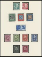 SAMMLUNGEN *,**,(*) , Sammlung Bundesrepublik Von 1949-55 Auf SAFE Falzlosseiten Mit Besseren Werten In Unterschiedliche - Gebraucht