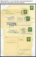 GANZSACHEN Sammlung Von über 1000 Ganzsachen Bundesrepublik Von 1954-98, U.a. Bildpostkarten, FDC-Umschläge Mit Diversen - Sammlungen