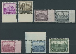 BELGIEN 291-97 **, 1930, Burgen Und Schlösser, Postfrischer Prachtsatz, Mi. 160.- - Altri & Non Classificati