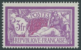 FRANKREICH 222 **, 1927, 3 Fr. Allegorie, Pracht, Mi. 130.- - Sonstige & Ohne Zuordnung