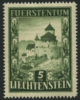 LIECHTENSTEIN 309 **, 1952, 5 Fr. Vaduz, Pracht, Mi. 280.- - Other & Unclassified