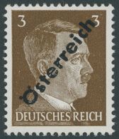 ÖSTERREICH 1945-1949 IVa **, 1945, Nicht Ausgegeben: 3 Pf. Dunkelgelbbraun, Postfrisch, Pracht, Mi. 100.- - Sonstige & Ohne Zuordnung