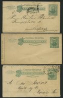 GANZSACHEN 1898-1901, 2 C. Grant, 4 Kartenbriefe (Letter SHEET), Davon 3 Gebraucht, Feinst/Pracht - Altri & Non Classificati