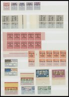 WALLIS- UND FUTUNA-INSELN **,* , 1920-40, Fast Nur Postfrische Partie Mit überwiegend Blockstücken, Prachterhaltung - Nuevos