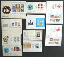 SLG., LOTS EUROPA 1981-83, 6 Verschiedene FDC`s Türkei (Bl. 19-23) Und 3 FDC`s Türkisch-Zypern (Bl. 2-4), Prachterhaltun - Europe (Other)