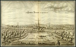 BORELEM, Gesamtansicht, Kupferstich Von Merian Um 1645 - Lithographies
