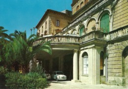 Delcampe - 5452 " CALTANISSETTA-GRAND HOTEL VILLA MAZZONE " FIAT 600 -CART. POST. OR. NON SPED. - Caltanissetta