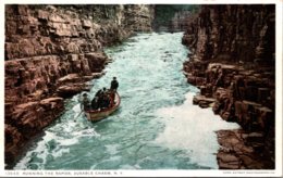 New York Ausable Chasm Running The Rapids Detroit Publishing - Adirondack