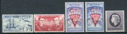 1953-ROSS DEP.- CPL SET   - 5 VAL.-M.N.H.-LUXE !! - Gebraucht