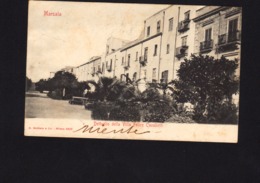 17869 - Marsala - Dettaglio Della Villa Felice Cavallotti (Trapani) F - Marsala