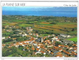 Carte Postale 44. La Plaine Sur Mer Vue D'avion Trés Beau Plan - La-Plaine-sur-Mer