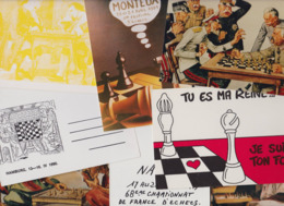 Lot 2206 De 10 CPM échecs Chess Déstockage Pour Revendeurs Ou Collectionneurs - 5 - 99 Postcards