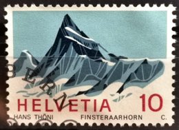 1966 Helvetia Schweizer Alpen II ET-Stempel MiNr: 842 - Altri & Non Classificati