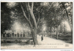 84. Piolenc. Le Pont Et L'avenue De La Gare - Piolenc