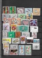 Thème Sports - Athlétisme - Ensemble De Timbres Neufs ** - Athletics