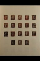 OLD TIME COLLECTION  SELECTED WORLD COUNTRIES 1840's-1940's Mint & Used Stamps In An Album, Includes Great Britain 1841  - Other & Unclassified