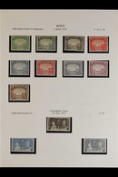 1937-63 VERY FINE MINT COLLECTION  An Attractive Collection, Almost Complete For Basic KGVI Issues, 1937 Dhows Complete  - Aden (1854-1963)