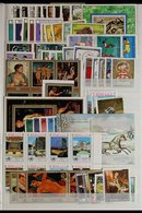 MANAMA  1968-72 UNCHECKED Mint, Nhm & Used Accumulation On Stock Pages, Album Pages, Loose In Packets. Many Complete App - Adschman