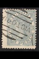 VICTORIA  1865 10d Grey, Emergency Printing, SG 119, Finely Used, Centred To Right For More Images, Please Visit Http:// - Other & Unclassified