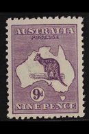 1915-27  9d Violet Roo Die IIB, SG 39b, Very Fine Mint, Very Fresh. For More Images, Please Visit Http://www.sandafayre. - Other & Unclassified