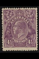 1926-30  4½d Violet KGV Head Perf 13½x12½, SG 103, Fine Mint, Very Fresh. For More Images, Please Visit Http://www.sanda - Altri & Non Classificati