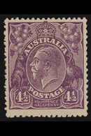1926-30  4½d Violet KGV Head Perf 13½x12½, SG 103, Fine Mint, Very Fresh. For More Images, Please Visit Http://www.sanda - Sonstige & Ohne Zuordnung