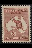 1929-30  2s Maroon Roo, SG 110, Fine Mint, Very Fresh. For More Images, Please Visit Http://www.sandafayre.com/itemdetai - Other & Unclassified