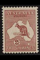 1929-30  2s Maroon Roo, SG 110, Fine Mint, Very Fresh. For More Images, Please Visit Http://www.sandafayre.com/itemdetai - Autres & Non Classés