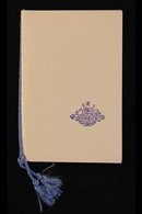 1960 PRESENTATION FOLDER  'with The Compliments Of The Director-General Posts And Telegraphs' Containing Twenty Two Diff - Altri & Non Classificati