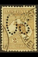 OFFICIAL  1913 2s Brown, Perforated "OS", SG O11, Good Used. For More Images, Please Visit Http://www.sandafayre.com/ite - Other & Unclassified