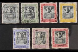 1906  Nelson Complete Set, SG 145/51, Fine Cds Used, Fresh. (7 Stamps) For More Images, Please Visit Http://www.sandafay - Barbados (...-1966)