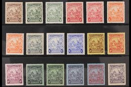 1925-35  Complete Set With All Perforation Types, SG 229/39 & 230a/37a, Fine Mint, Very Fresh. (18 Stamps) For More Imag - Barbados (...-1966)