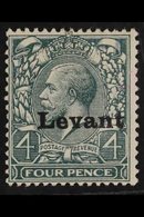 SALONICA  1916 4d Grey-green, SG S5, Mint With Minute Trace Of Pink Ink On A Couple Of Perfs At Right. For More Images,  - British Levant