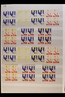 CHRISTMAS ANTI-TB SEALS  1939-1957 All Different Collection Of IMPERF PROGRESSIVE PROOF SETS In Superb Never Hinged Mint - Other & Unclassified