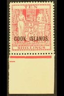 1936-44  10s Pale Carmine- Lake On Wiggins Teape Paper, SG 123a, Never Hinged Mint. For More Images, Please Visit Http:/ - Islas Cook