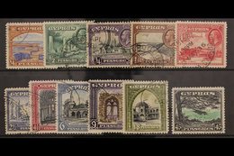 1934  Pictorial Set, SG 133/143, Fine Used. (11 Stamps) For More Images, Please Visit Http://www.sandafayre.com/itemdeta - Sonstige & Ohne Zuordnung
