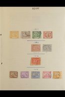 1867-1978 MINT & USED COLLECTION.  An Attractive, ALL DIFFERENT Collection Presented On Album Pages With Sphinx & Pyrami - Other & Unclassified