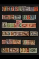 LATAKIA  1923-1930 FINE USED ALAOUITES COLLECTION Presented On Stock Pages That Includes The 1923 Surcharged Set, Pasteu - Autres & Non Classés