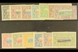 SOMALI COAST  DJIBOUTI 1894-1902 "View Of Djibouti" Imperf Set Complete From 1c To 1fr, SG 89/101, Fine Mint. (13 Stamps - Otros & Sin Clasificación