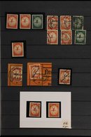 1912 RHINE AND MAIN AIRMAIL COLLECTION  Attractive Mint And Used Collection Of These Early Air Stamps Including 1912 Set - Altri & Non Classificati