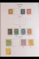 1871-1987 ATTRACTIVE COLLECTION  In An Album With A Full Set Of Printed Pages For The Period, Fine Mint & Used Mostly Al - Guatemala