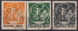 136/8 I "Bayern-Abschied", Höchstwerte, Bedarfsstücke - Used Stamps