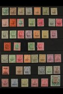 CHAMBA  1887-1936 ALL DIFFERENT MINT COLLECTION Presented On A Stock Page That Includes 1887 QV Set To 1r, 1903-05 KEVII - Andere & Zonder Classificatie