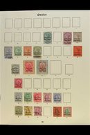 GWALIOR  1885-1936. A Most Useful, Mint & Used Collection (mostly Mint) Presented On A Trio Of "Imperial" Printed Album  - Other & Unclassified