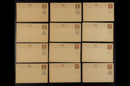 POSTAL STATIONERY  JHIND, NABHA & CHAMBA 1880's-1890's various Overprinted Postal Cards With Some Duplication, Unused, F - Other & Unclassified