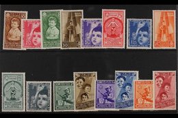 1937  Child Welfare (postage And Air) Complete Set (Sass. S. 88, SG 490/505), Fine Fresh Mint. (16 Stamps) For More Imag - Zonder Classificatie