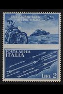 1942  War Propaganda Unissued Air 2L Blue, Sass 12C, Fine Fresh Mint. For More Images, Please Visit Http://www.sandafayr - Non Classificati