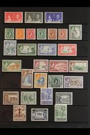 1937-52 COMPLETE KGVI MINT.  An Attractive Complete Run Of Issues From The 1937 Coronation To The 1952 Caribbean Scout J - Jamaïque (...-1961)