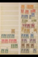 1927-1947 EMIR ABDULLAH VERY FINE MINT  Delightful Accumulation On Stockleaves, Much Never Hinged. With 1927-29 All Valu - Giordania